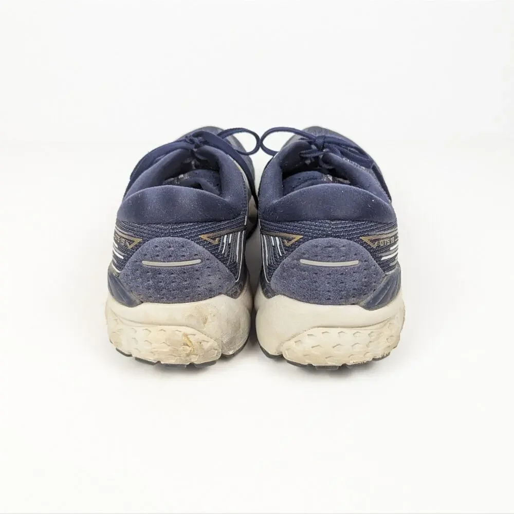 Brooks Navy Adrenaline GTS 19 Running Sneakers Size 10